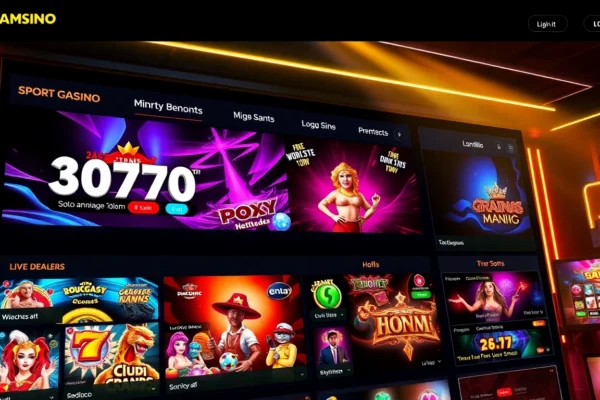 Engaging visuals of ck4444 com’s vibrant online gaming platform with slots and live dealer action for user engagement and clarity.