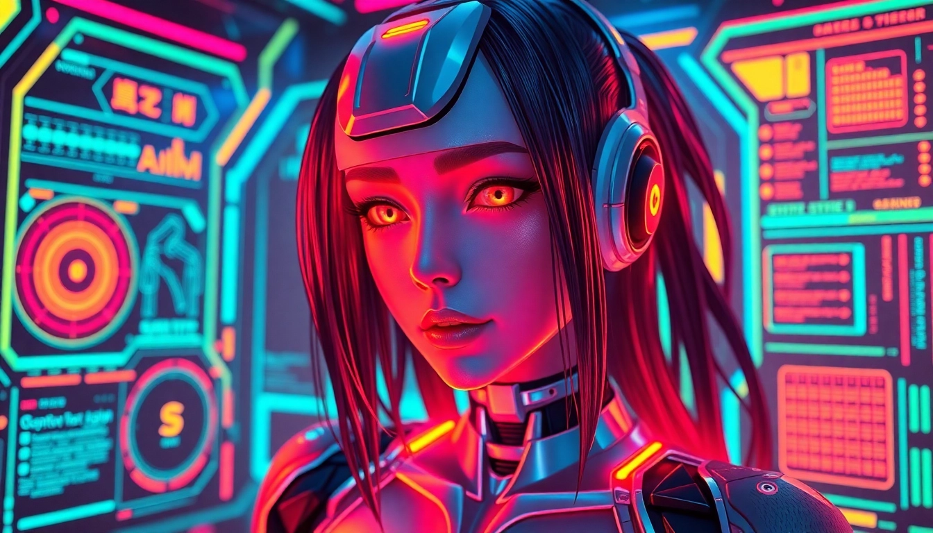 Detailed illustration of a high-resolution NSFW AI generator no limit interface with vibrant visuals and realistic characters for adult AI content creation.